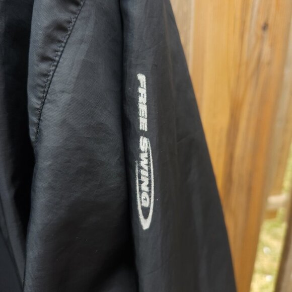 RARE CN Rail Windbreaker Jacket Men's Size XL 1/2 Zip PACKABLE Pullover - Picture 7 of 9